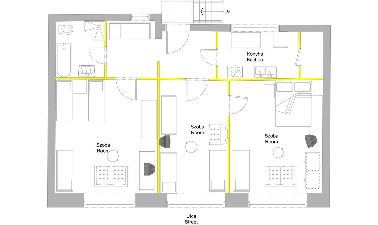 Apartman Lux Szeged Ngoại thất bức ảnh